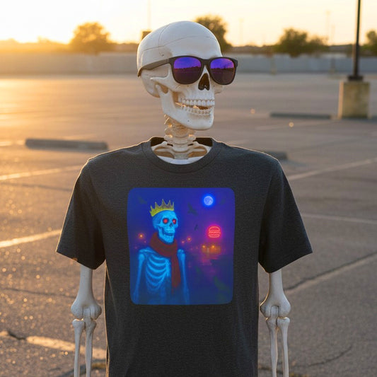 Midnight Burgers Skeleton Shirt