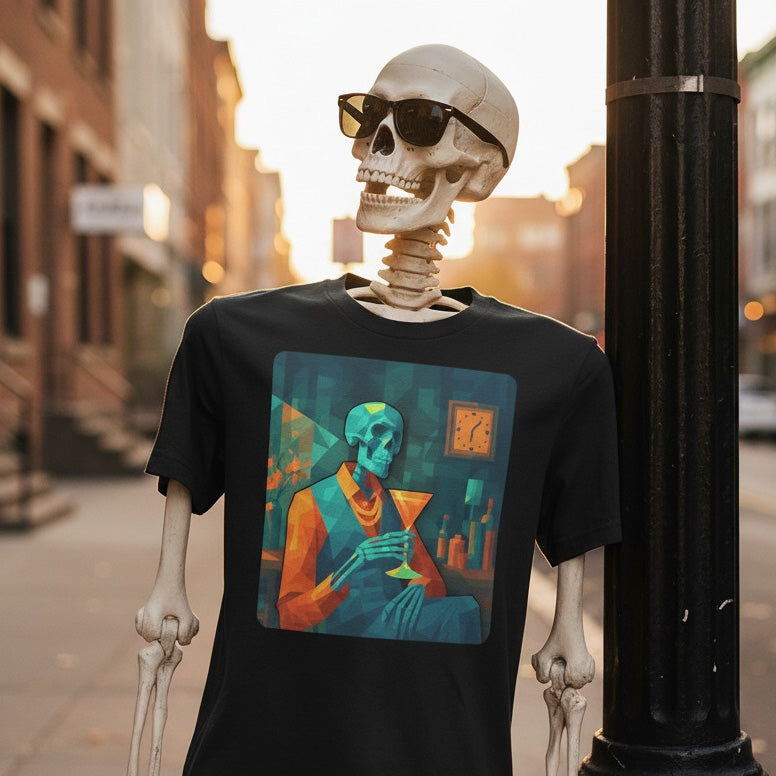 Cocktail Skeleton Shirt